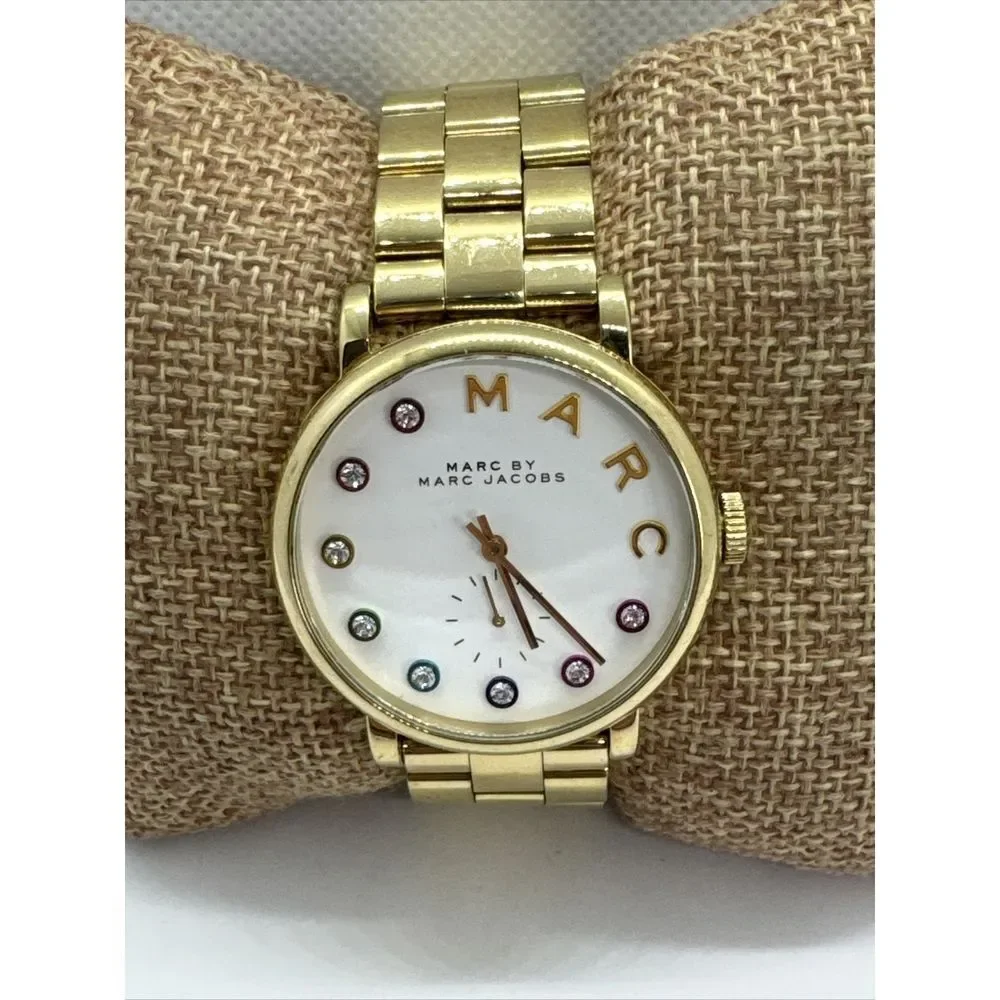 Marc Jacobs Baker MBM3440 Men's Stainless Steel Analog Dial Quartz Watch JNA720